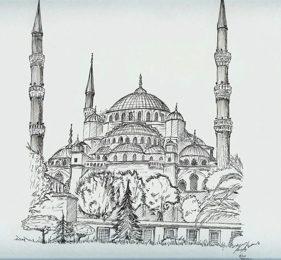 Нарисовать мечеть карандашом. Мечеть рисунок. Мечеть карандашом. Собор святой софии карандашом. Мечеть кул шариф рисунок.