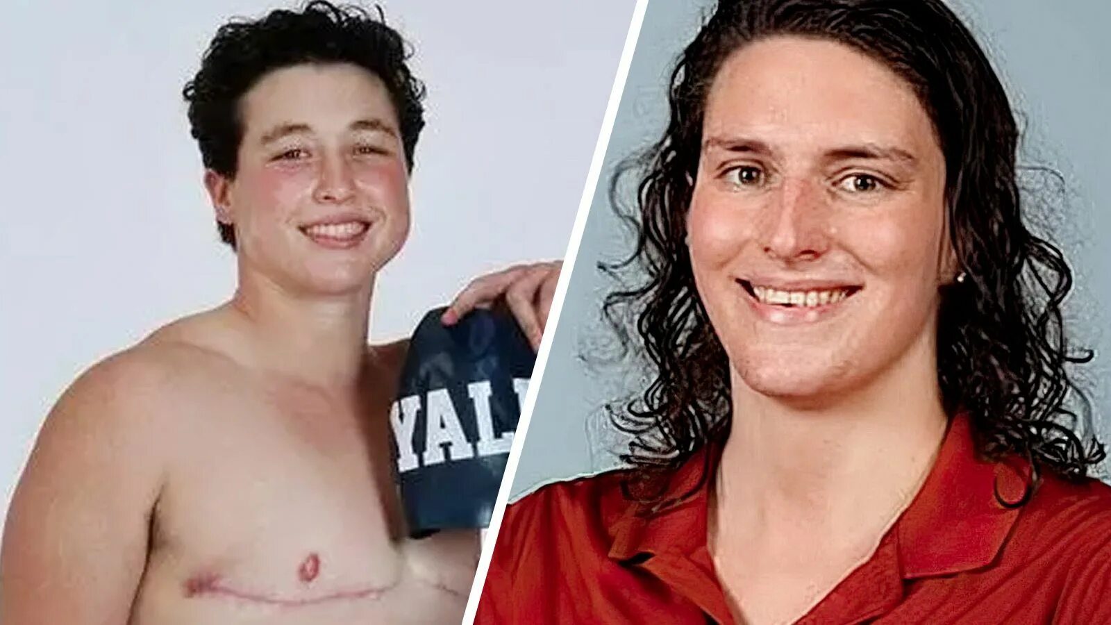 Результат смены пола. Американский пловец трансгендер.