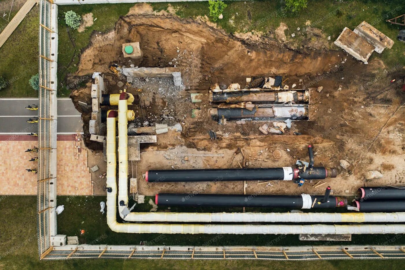 Разрушение газопровода