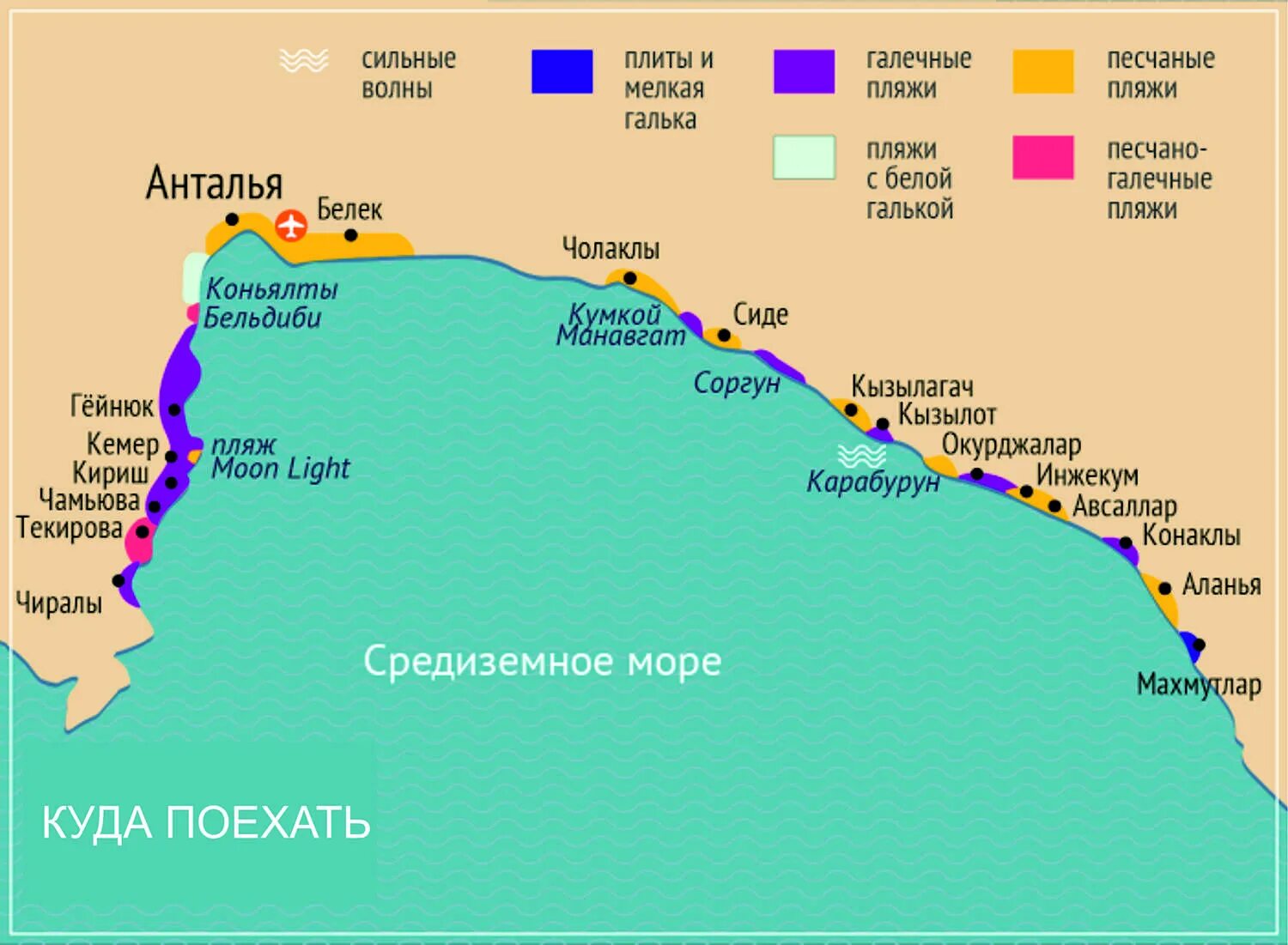 Где теплее в алании или. Анталийское побережье Турции курорты на карте. Турция Анталийское Побер карта. Карта побережья Турции Средиземного моря с курортами. Карта побережья Анталийского побережья Турции.