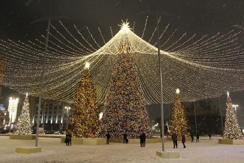 Новый год в центре