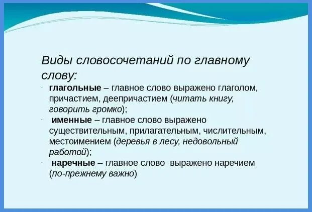 Тип словосочетания глагольное именное наречное. Именное словосочетание по главному слову. Вид словосочетания по главному слову именное. 3 Именных словосочетания. Именные словосочетания 5 класс.