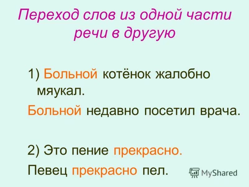 словообразование переход из одной части примеры. переход слов из самостоятельных частей речи в другие. слова образованные способом перехода 1 части речи в другую. режим автоматического переноса слов word. способ образования переход одной части речи в другую примеры.