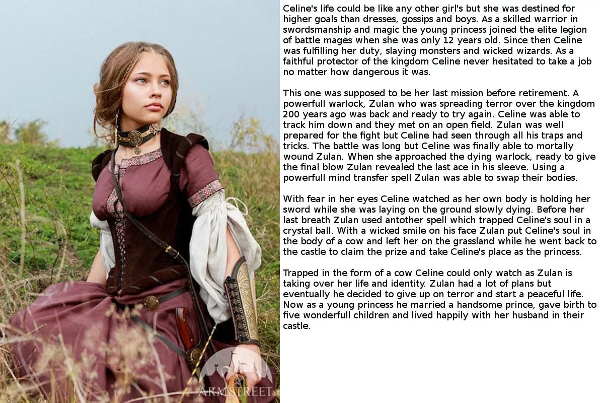 She is supposed. TG. Medieval body swap. Marta Bellefleur SW TG. Slave the Collar woman.