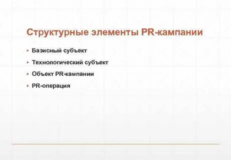 Элемент кампания