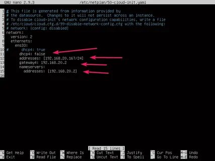 Ubuntu netplan