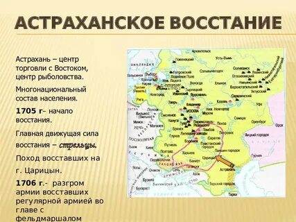 Укажите годы восстания