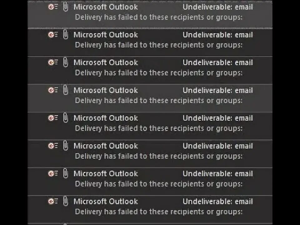 Delivery has failed to these. Delivery has failed to these