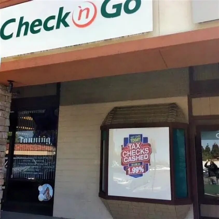 Check n go. Check n go