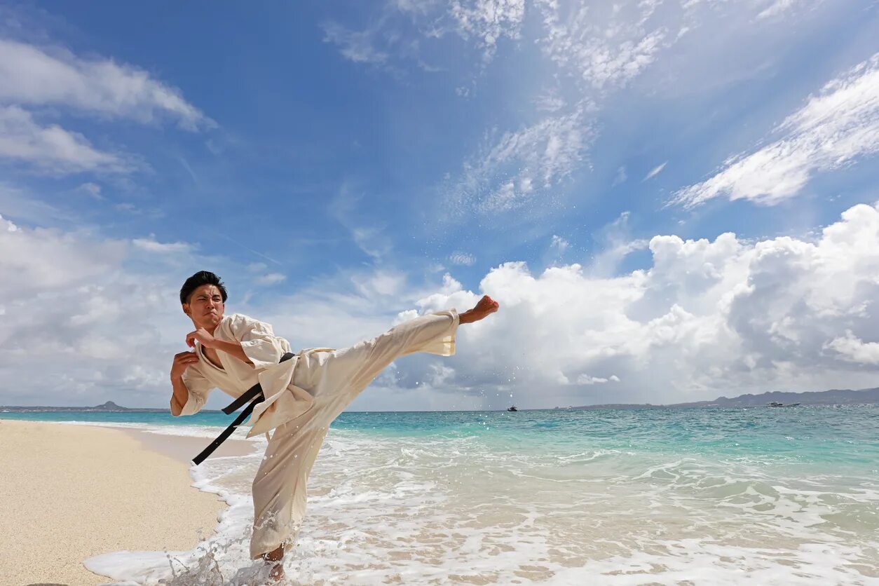 Остров окинава каратэ. Остров карате. Каратисты в лагере. Фарук, джиана карате. Фсккр каратэ.