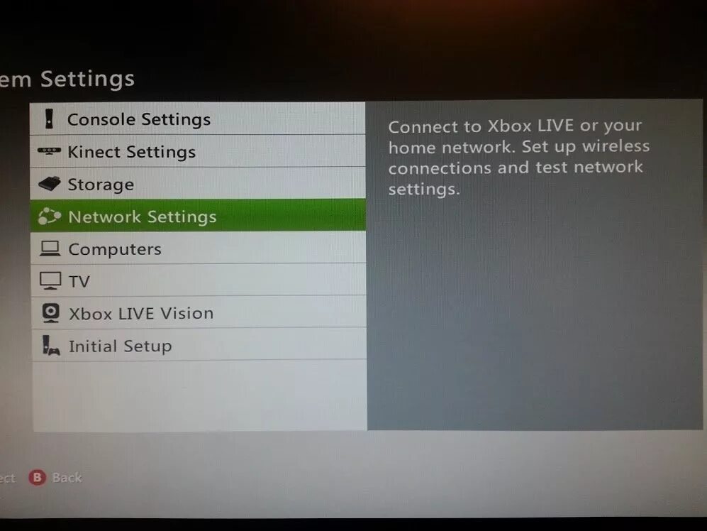 Не удалось загрузить все параметры xbox. Xbox 360 параметры.