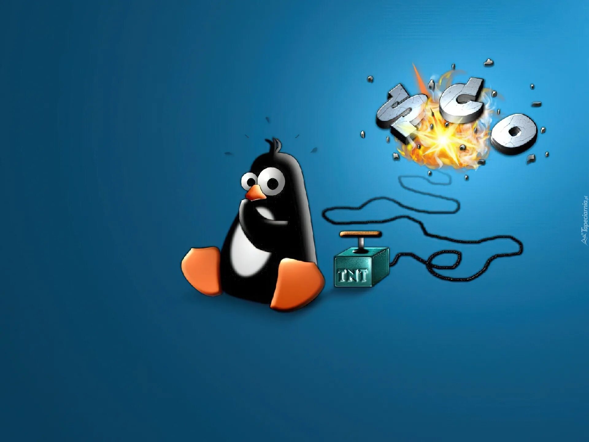 Vk linux. Пингвин линукс. Обои линукс. Заставка Linux. Фон рабочего стола Linux.