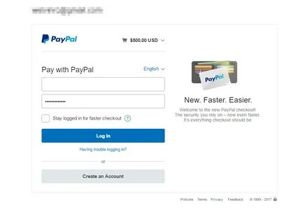 Создать paypal