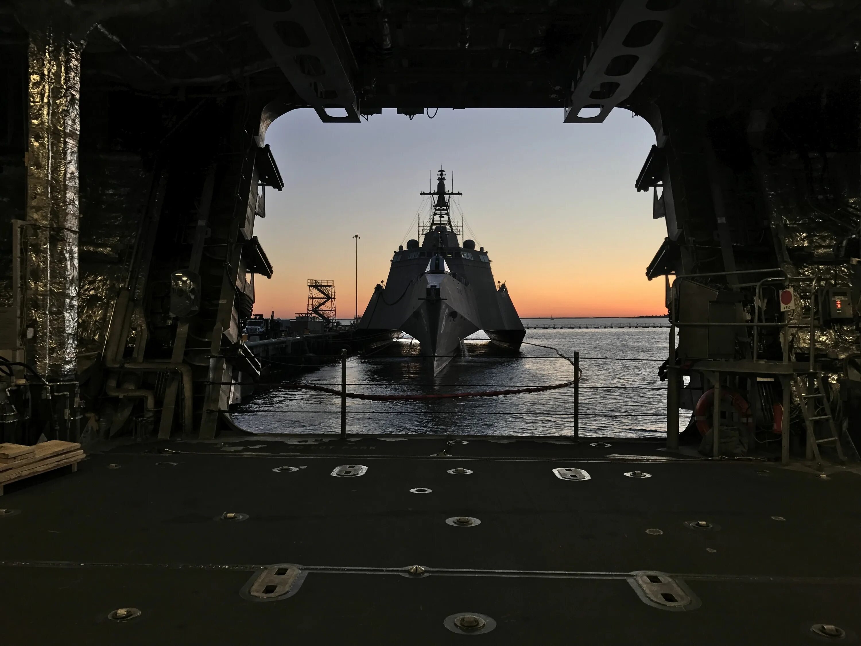 Combat ship