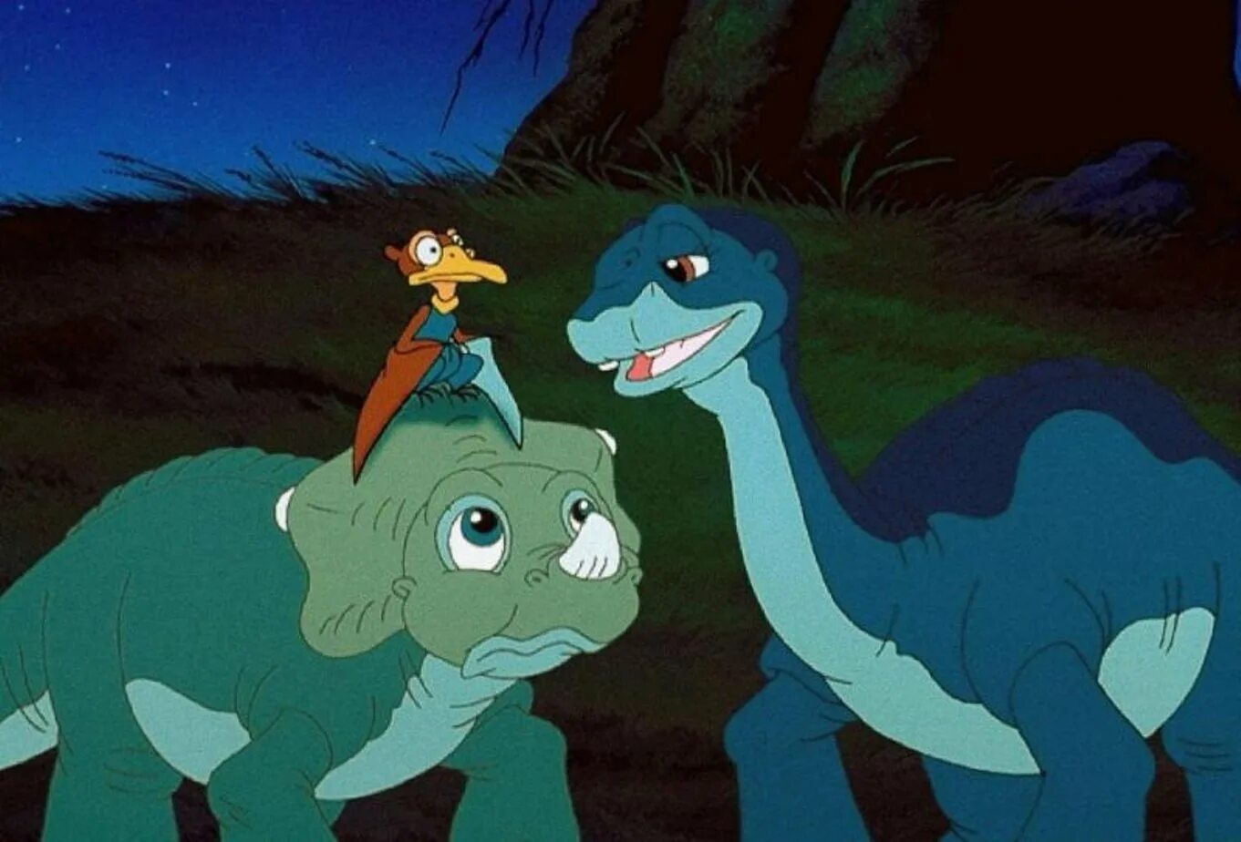 The Land before time 1988. Земля до начала времен 7. Начала времен 2000