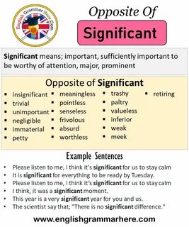 Significant перевод