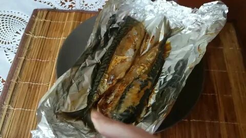 Скумбрия в аэрогриле