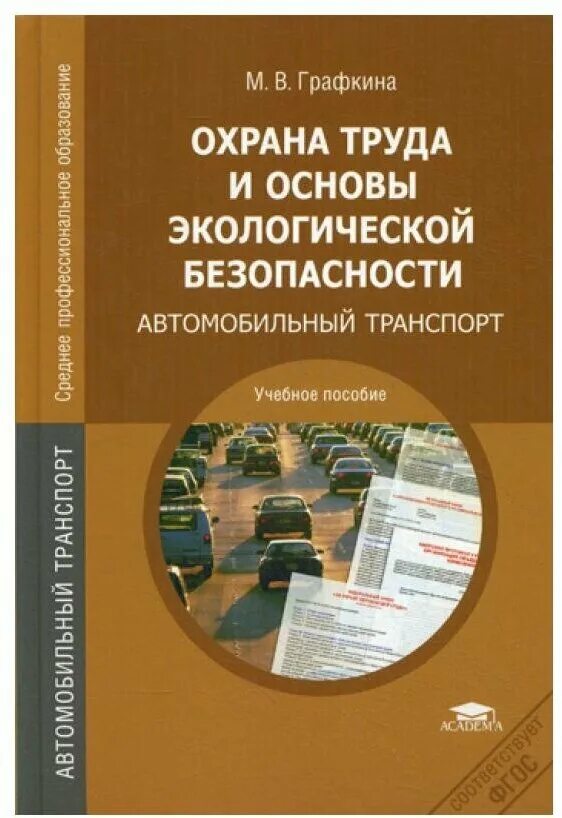 Охрана труда учебное пособие. Книги по охране труда на автомобильном транспорте. Экологические основы охраны труда. Графкина охрана труда.