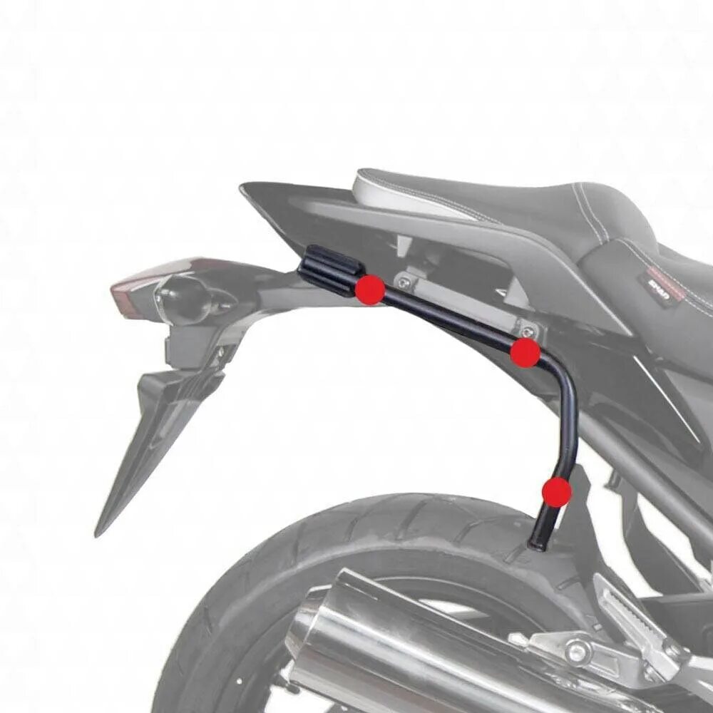 Side system. Ямаха MT 95 P. Shad 3p System.. Shad k0zz12sf. Кронштейн подножек для Honda nc700x.