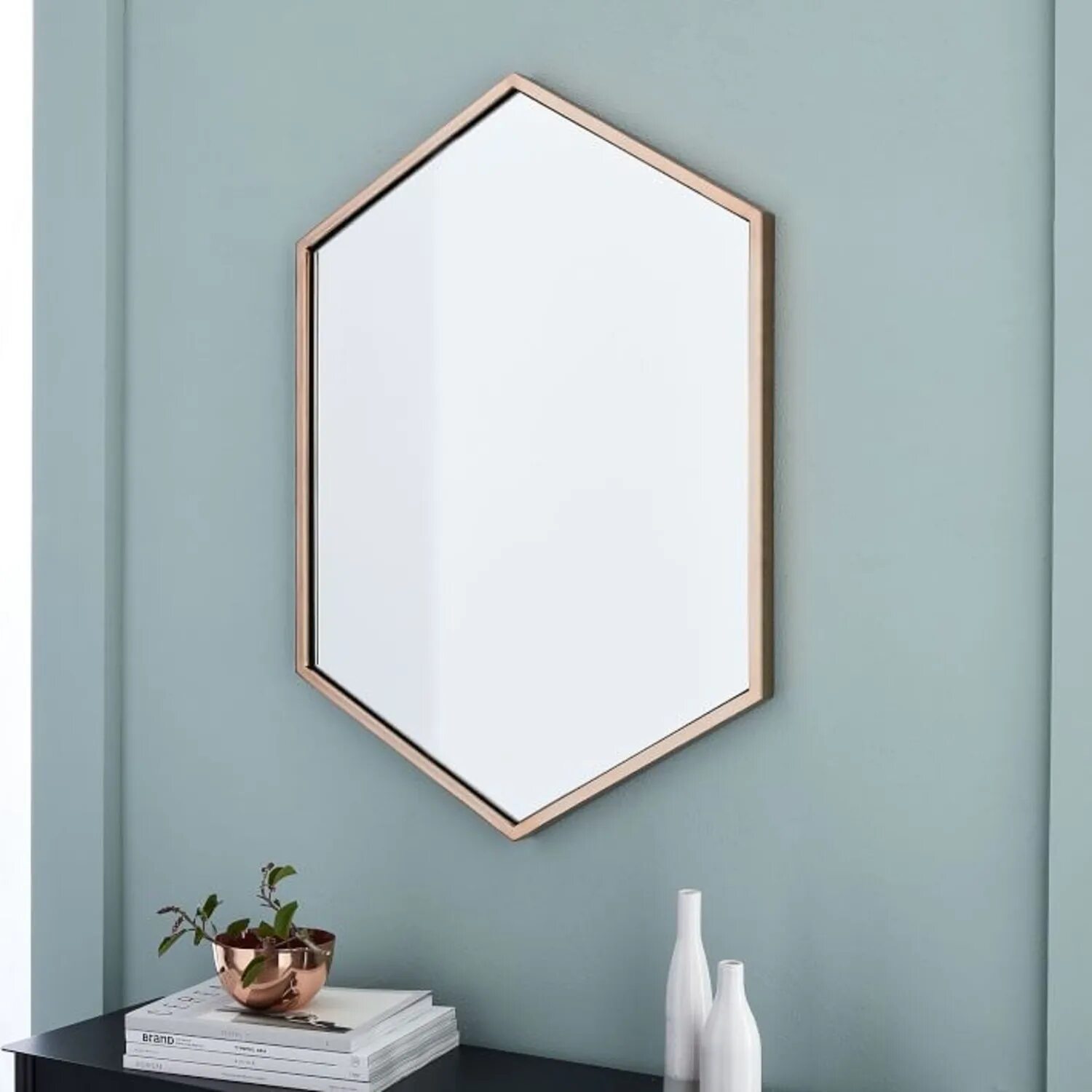 Framed mirror