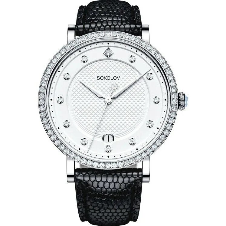 03. 2. 2. 01. Женские серебряные часы артикул: 119.