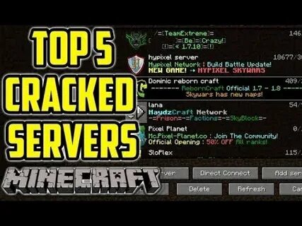 Cracked servers