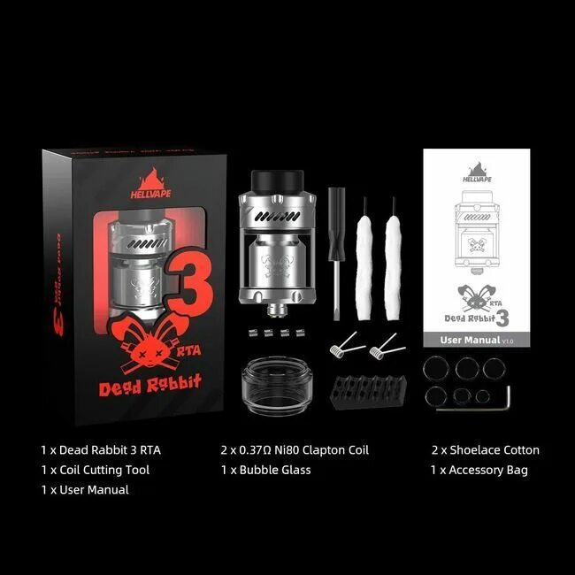 Dead rabbit rta. Бак hellvape dead rabbit v3 rta (matte black). hellvape dead rabbit v3 rta. бак hellvape dead rabbit v3 rta. атомайзер hellvape dead rabbit v3 rta.