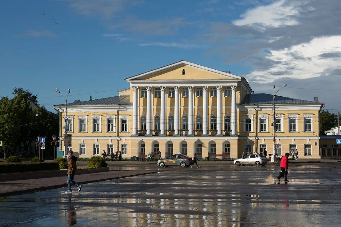 Борщова фото. Особняк борщова кострома. дом генерала борщова в костроме. дом борщова сусанинская площадь.