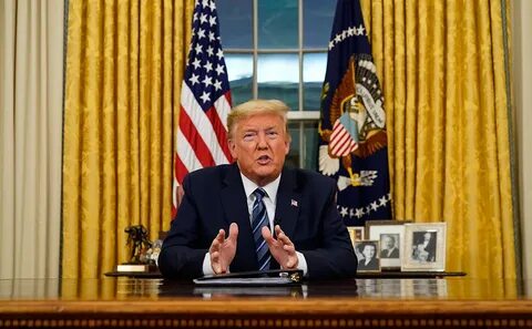 В каком году правил трамп в америке