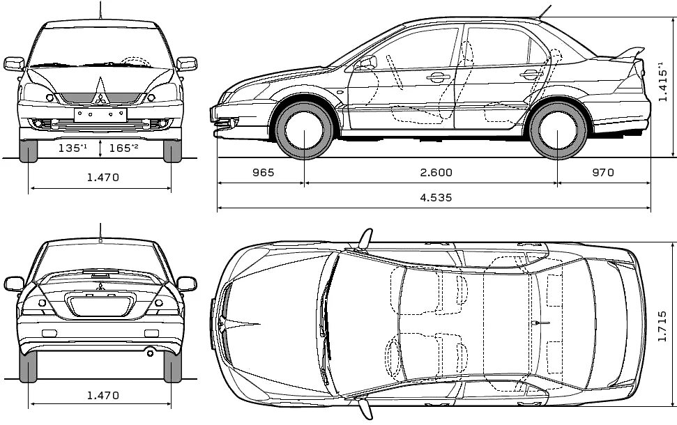 Mitsubishi lancer 10 размеры. Mitsubishi Lancer Evolution IX 2007 чертеж. Mitsubishi Lancer IX Blueprint. Mitsubishi Lancer габариты. Габариты Митсубиси Лансер 7.