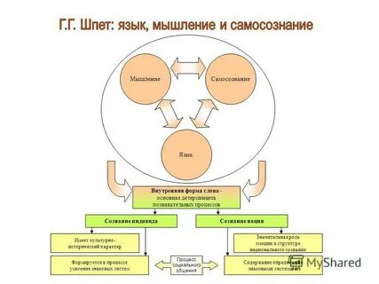 Роль языка в сознании