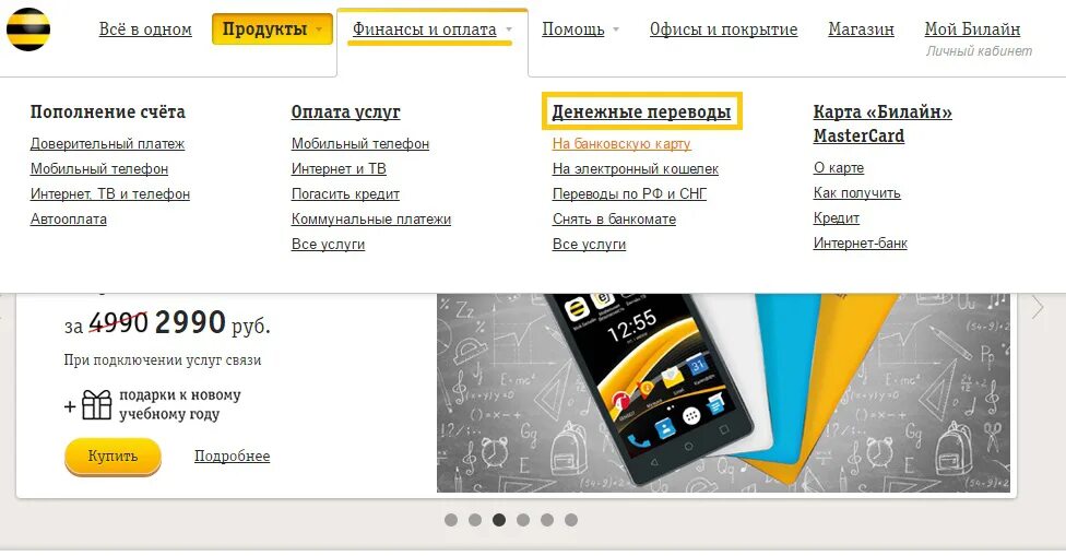 Beeline pay