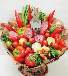 Букет из продуктов для мужчин