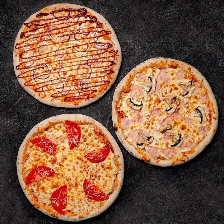 Еха пицца. Комбо наборы 3 пиццы. Пиццерия трио пицца. Ёха пицца Краснодар. Трио пицца доставка