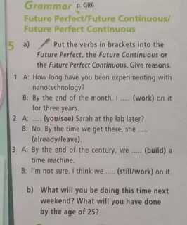 Use the verbs in future continuous