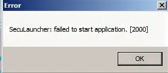 Seculauncher failed to start application 2000 GTA 4. Error Seculauncher: failed to start application. [2000]. Seculauncher failed to start application 2001 0x00000002 Dirt 2. Failed to start application 2000