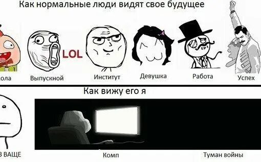А как нормального человека который