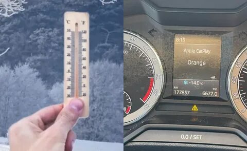 Температура этой зимой