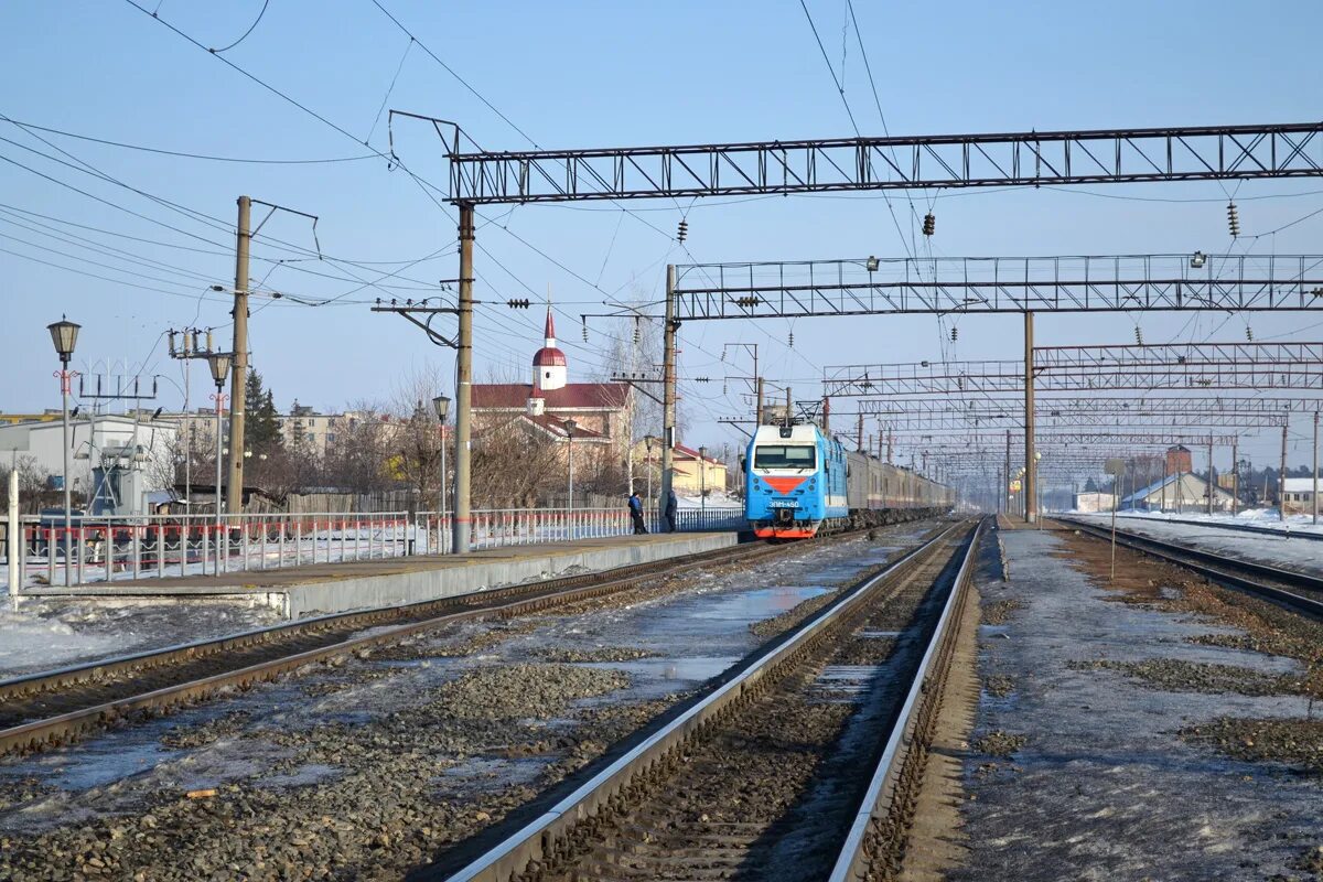 Апрель железнодорожная