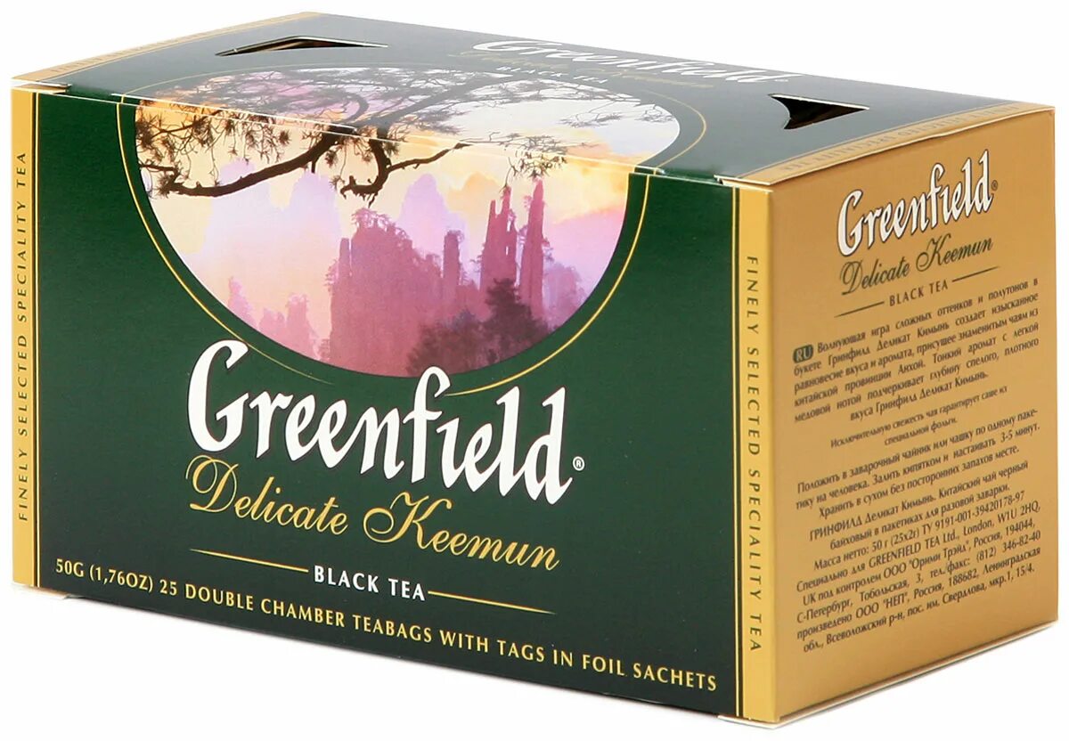 Greenfield delicate Keemun 25. Greenfield delicate Keemun Black Tea. Greenfield чай delicate. Гринфилд delicate Keemun. Гринфилд это