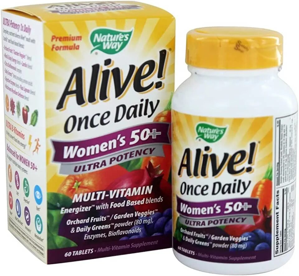 Какие лучшие поливитамины для женщин. Витамины Alive women's 50+. Американские витамины. Поливитамины для мужчин. Поливитамины для пожилых.