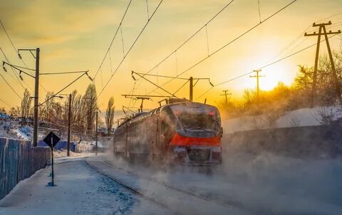 Поезд декабрь