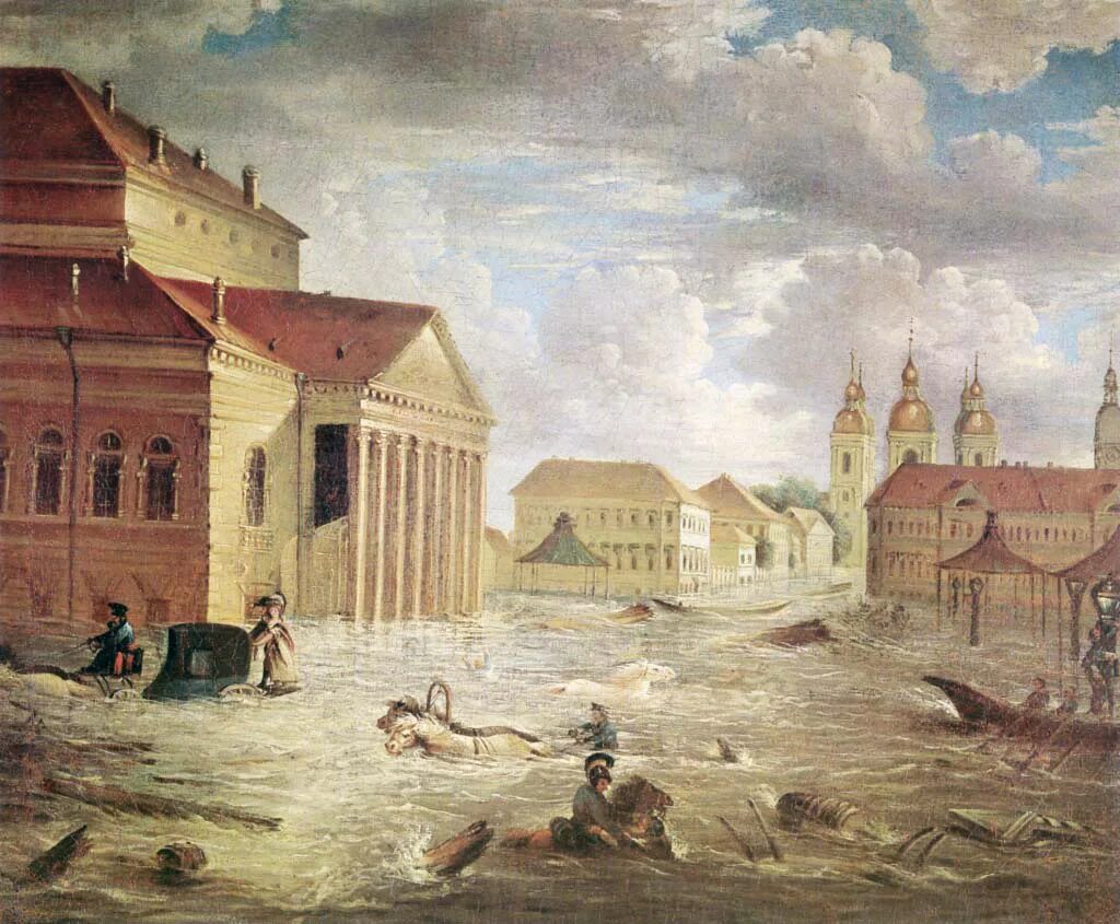 Наводнение 1824 года в петербурге. Наводнение санкт-петербург 1824 картина. Наводнение 1824. Наводнение в санкт-петербурге 1824 года. Наводнение в петербурге 1824.
