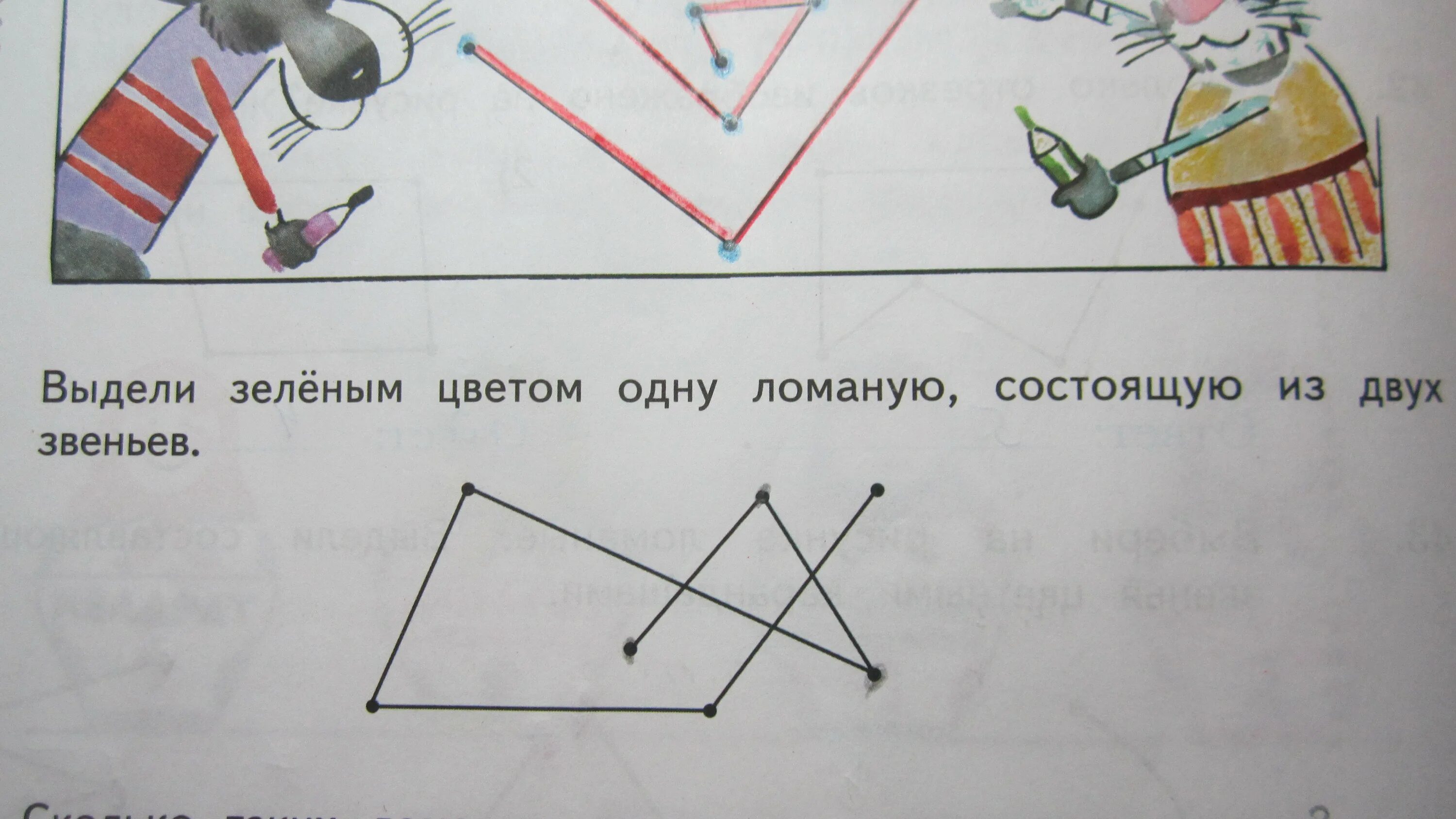 Выделены зеленым цветом