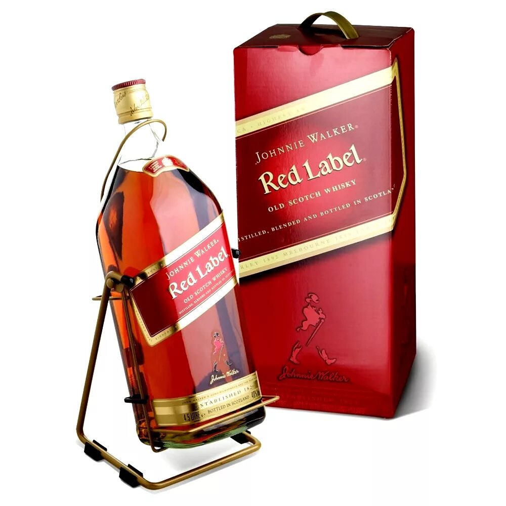 Johnnie Walker Red Label 4,5. Johnnie Walker Red Label 3 литра. Red Label 10л. Виски Red Label 5л. Большая бутылка коньяка