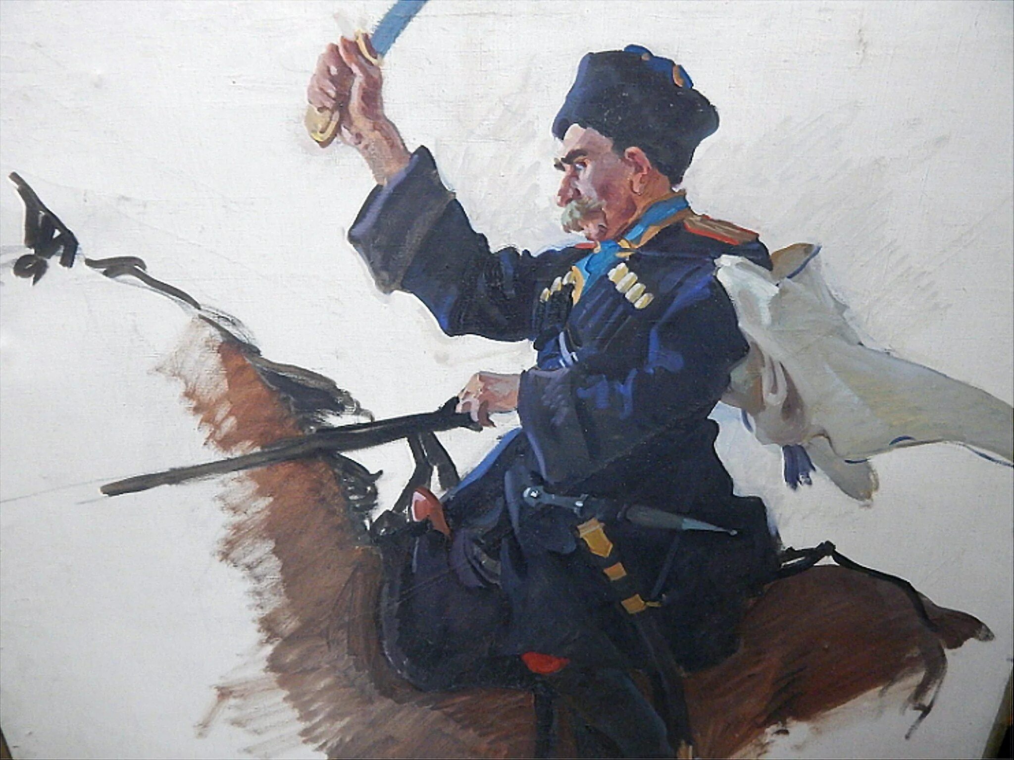 Выехали казаки. Выехали казаки
