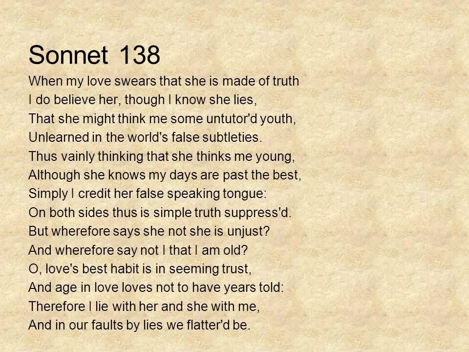 Сонет 138 Шекспир. Sonnet 138 by William Shakespeare. Шекспир в. "сонеты". 138 Сонет Шекспира на английском.