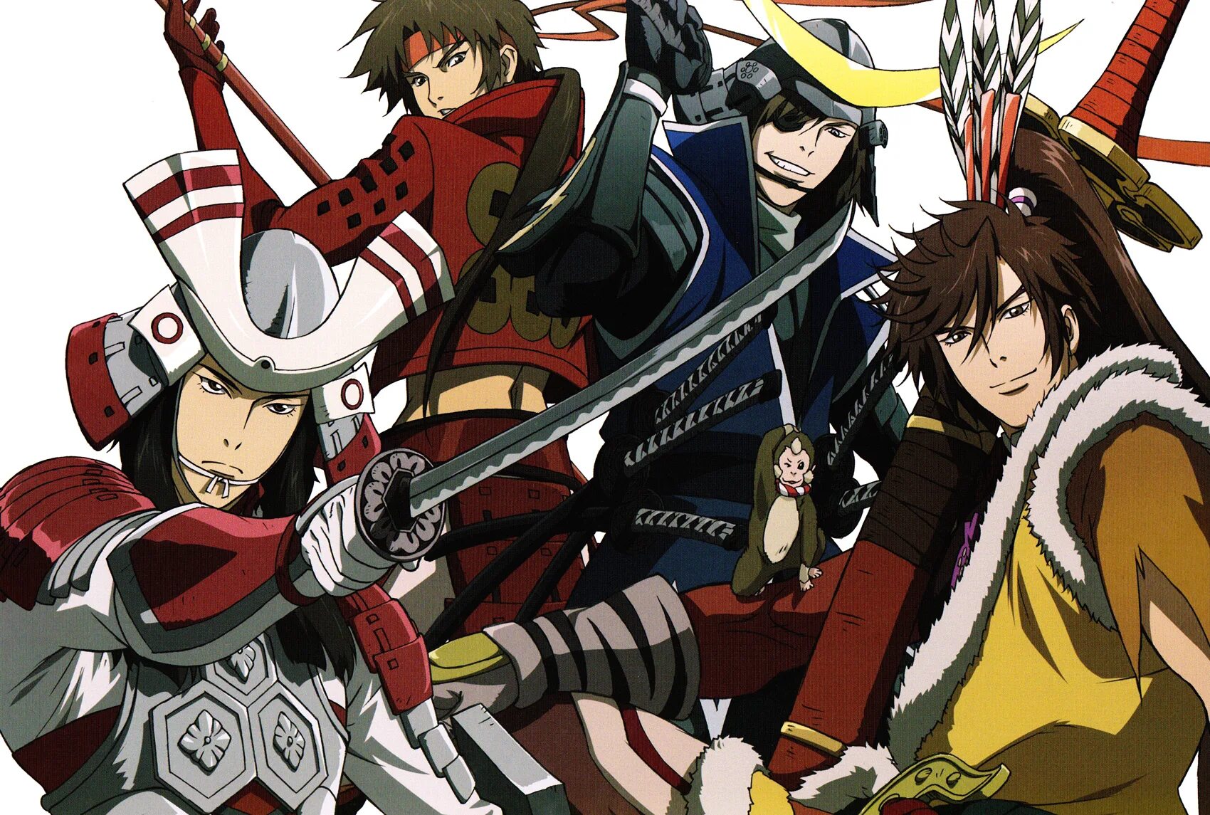 Эпоха смут / Sengoku Basara. Басара эпоха смут. Сэнгоку Басара: короли-Самураи.