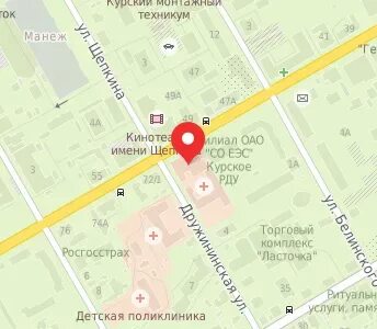 Курская 24 на карте