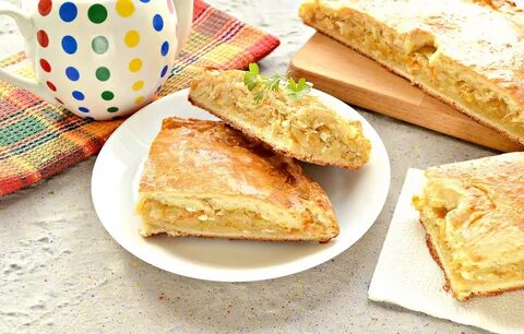 Вкусный пирог с капустой без дрожжей